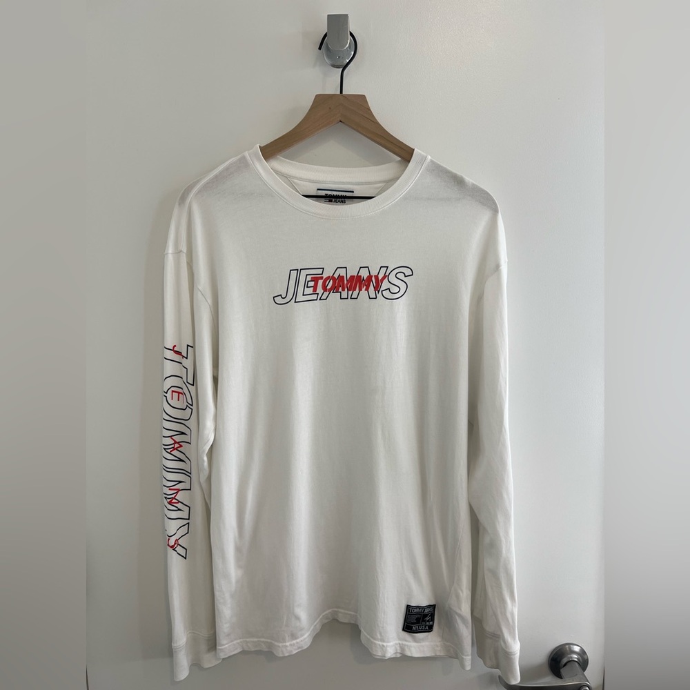 Tommy Hilfiger White Long Sleeve Shirt